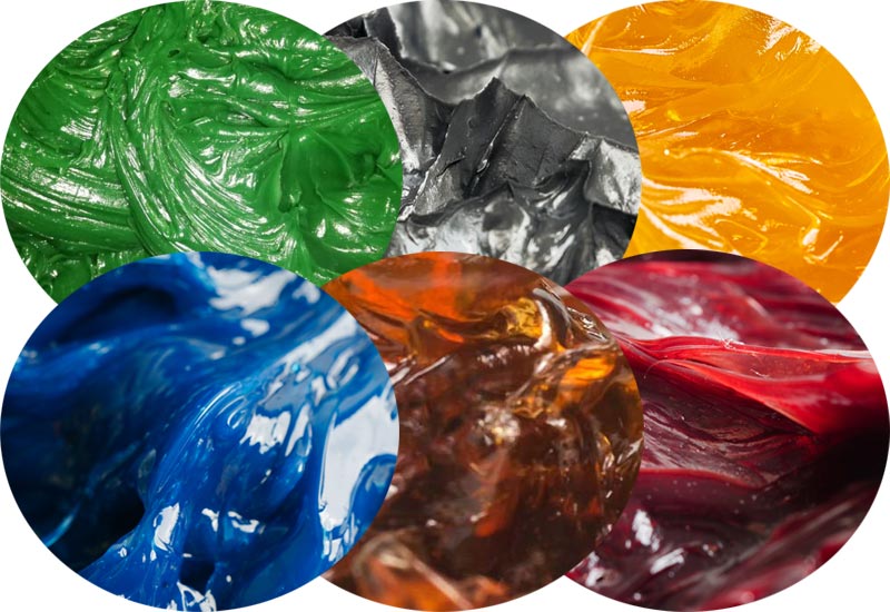 انواع رنگ گریس