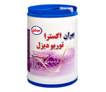 روغن بهران اکسترا توربو دیزل 15w40 سطلی