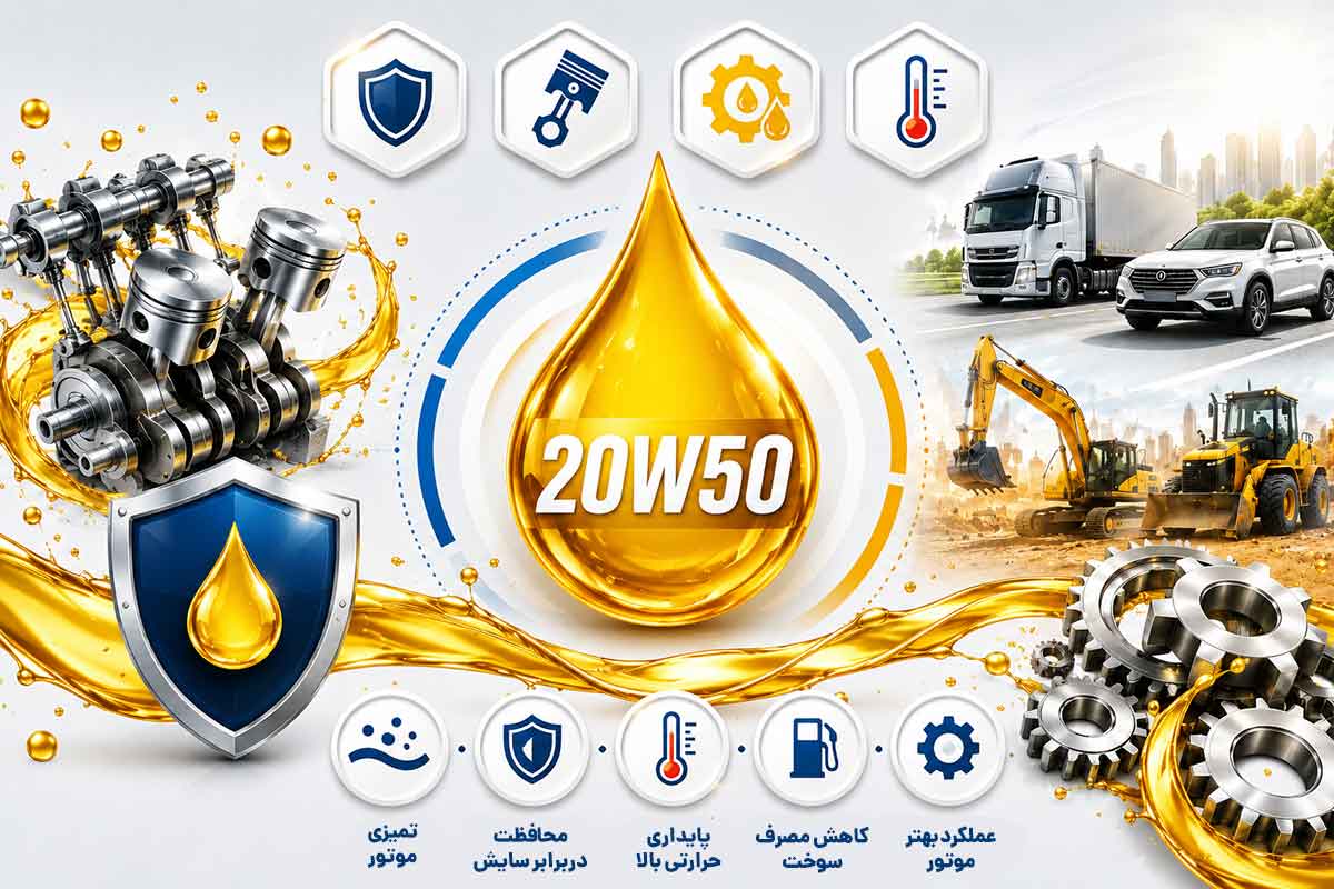 انتخاب روغن موتور 20w50